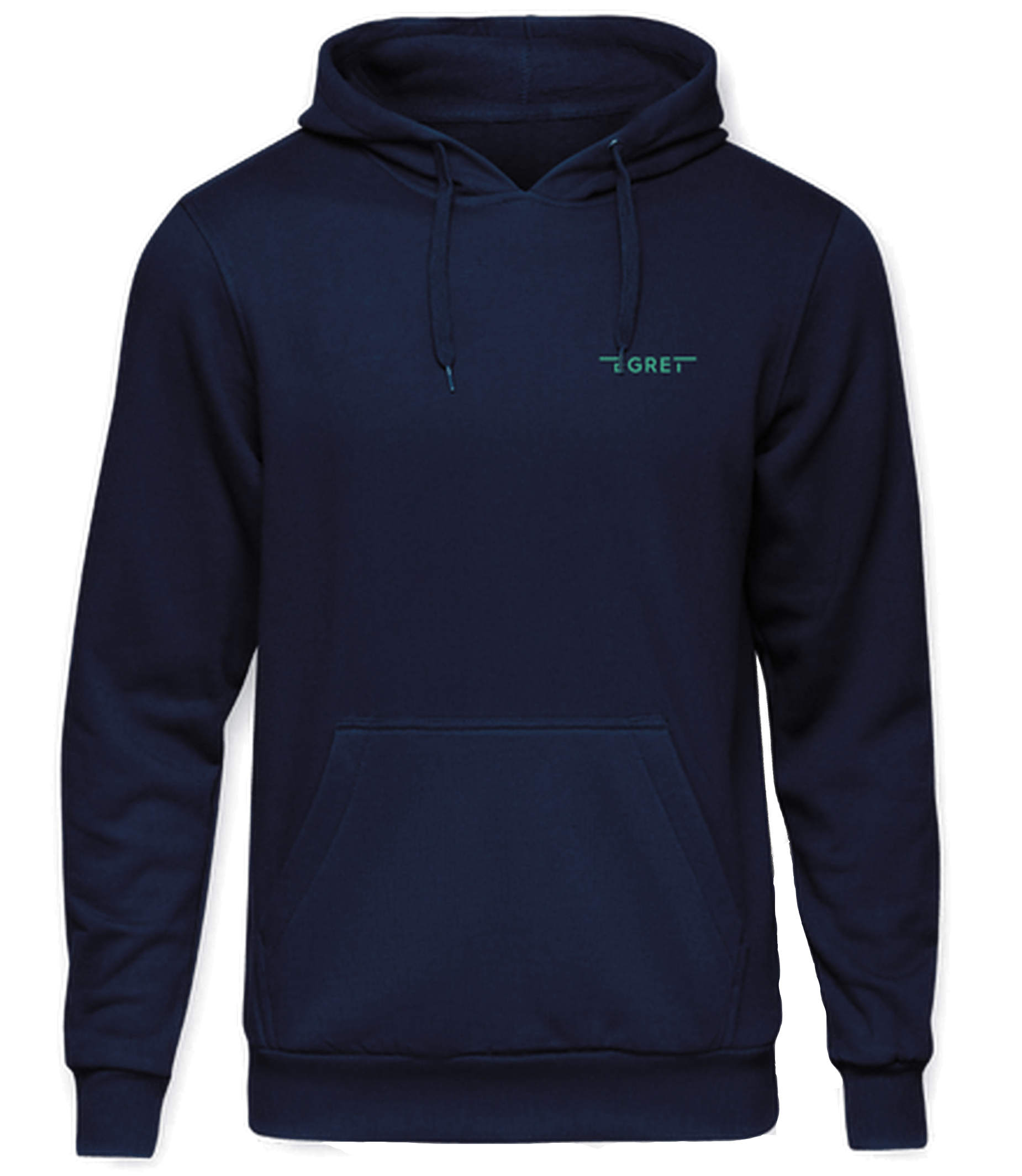 Hoodie Egret French Navy