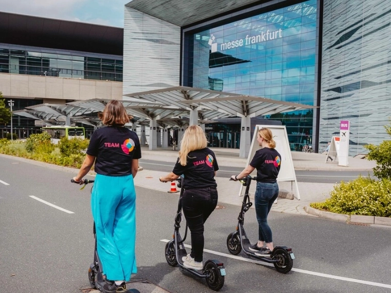 Messen & Events: flexiblere Mobilität auf dem Veranstaltungsgelände